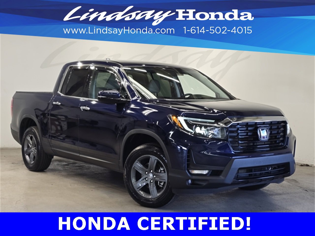 Certified 2022 Honda Ridgeline RTL-E