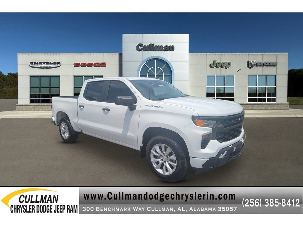 Used 2023 Chevrolet Silverado 1500 Custom AWD/4WD image 1