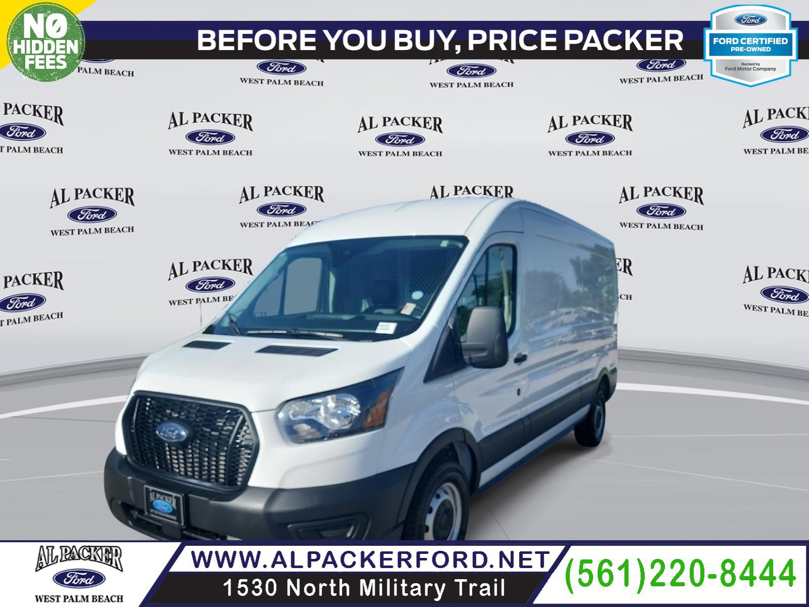 Certified 2023 Ford Transit 250 Medium Roof