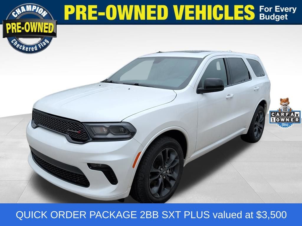Used 2021 Dodge Durango SXT AWD/4WD image 1