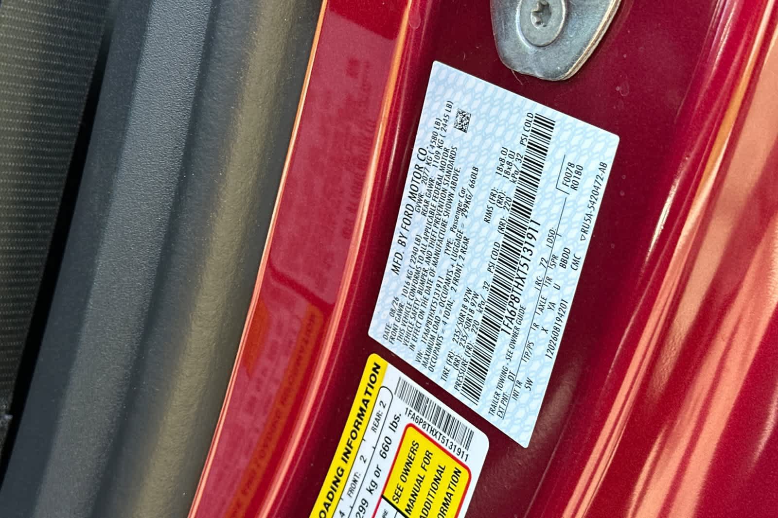 New 2026 Ford Mustang Premium RWD image 28