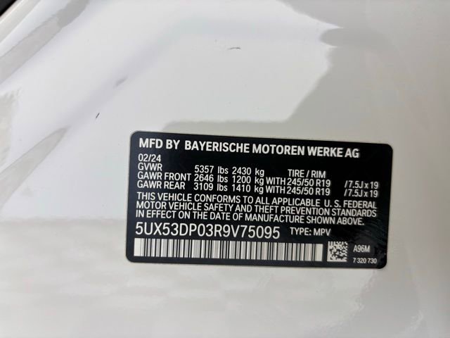Used 2024 BMW X3 xDrive30i w/ Convenience Package AWD/4WD image 25