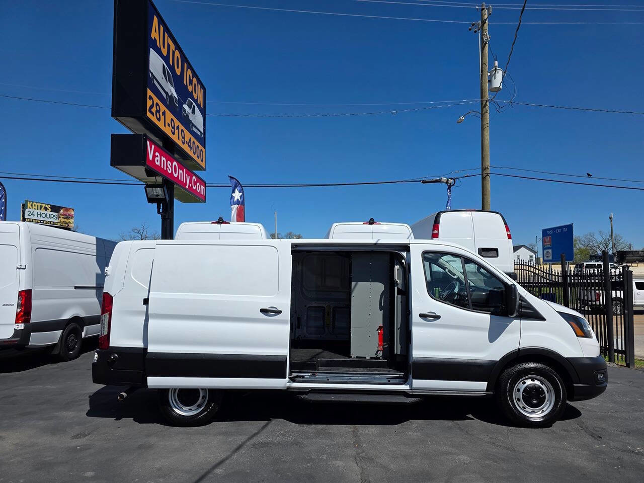 Used 2020 Ford Transit 150 Low Roof w/ Upfitter Package RWD image 5