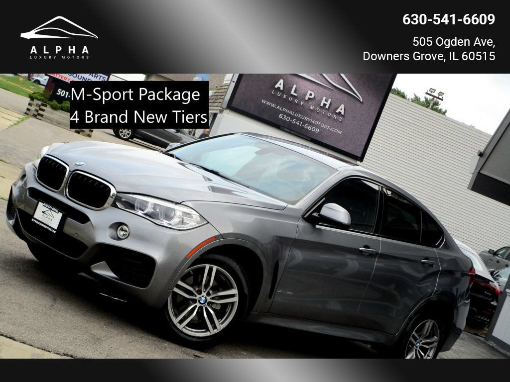Used 2015 BMW X6 xDrive35i AWD/4WD image 1
