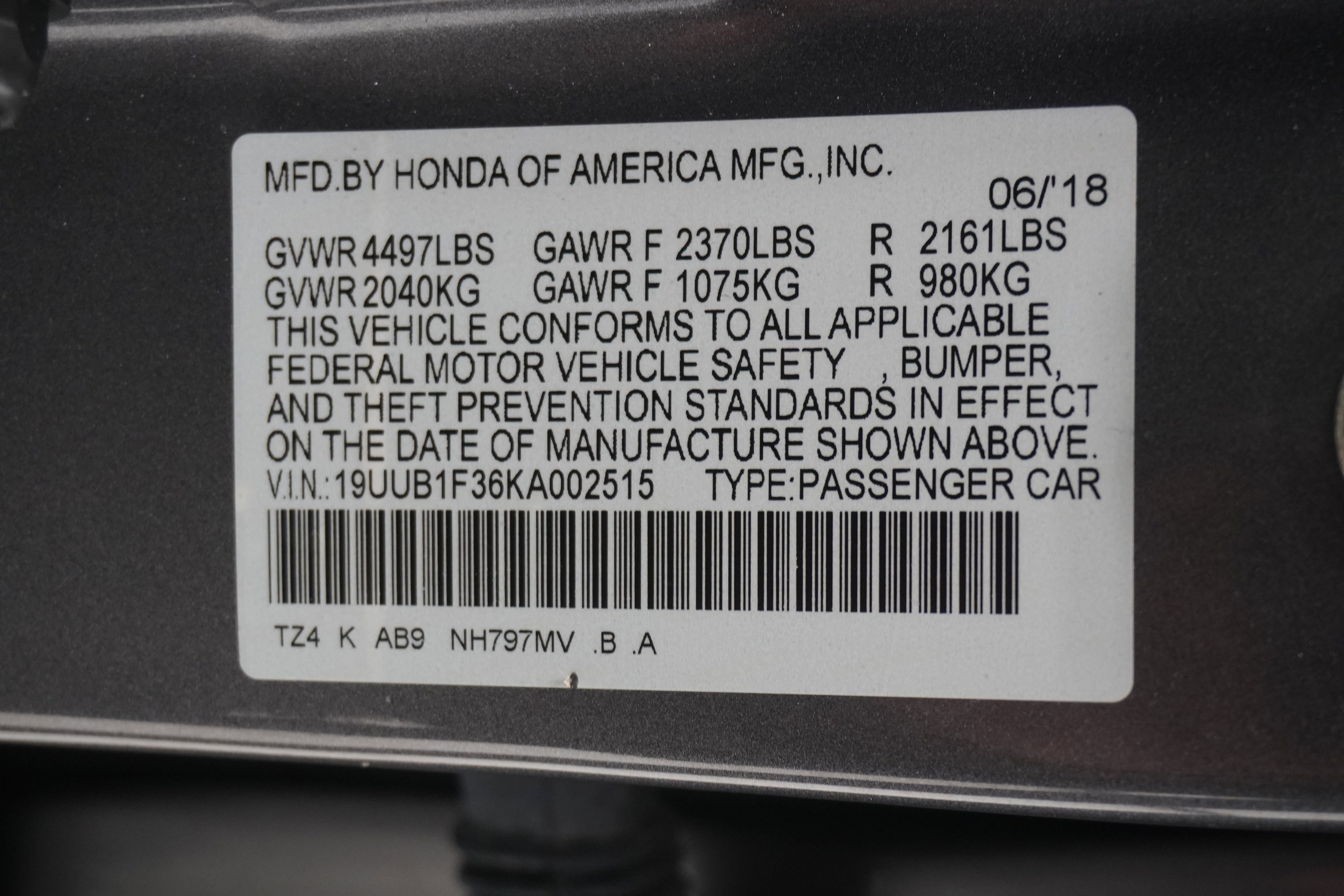 Used 2019 Acura TLX FWD image 30