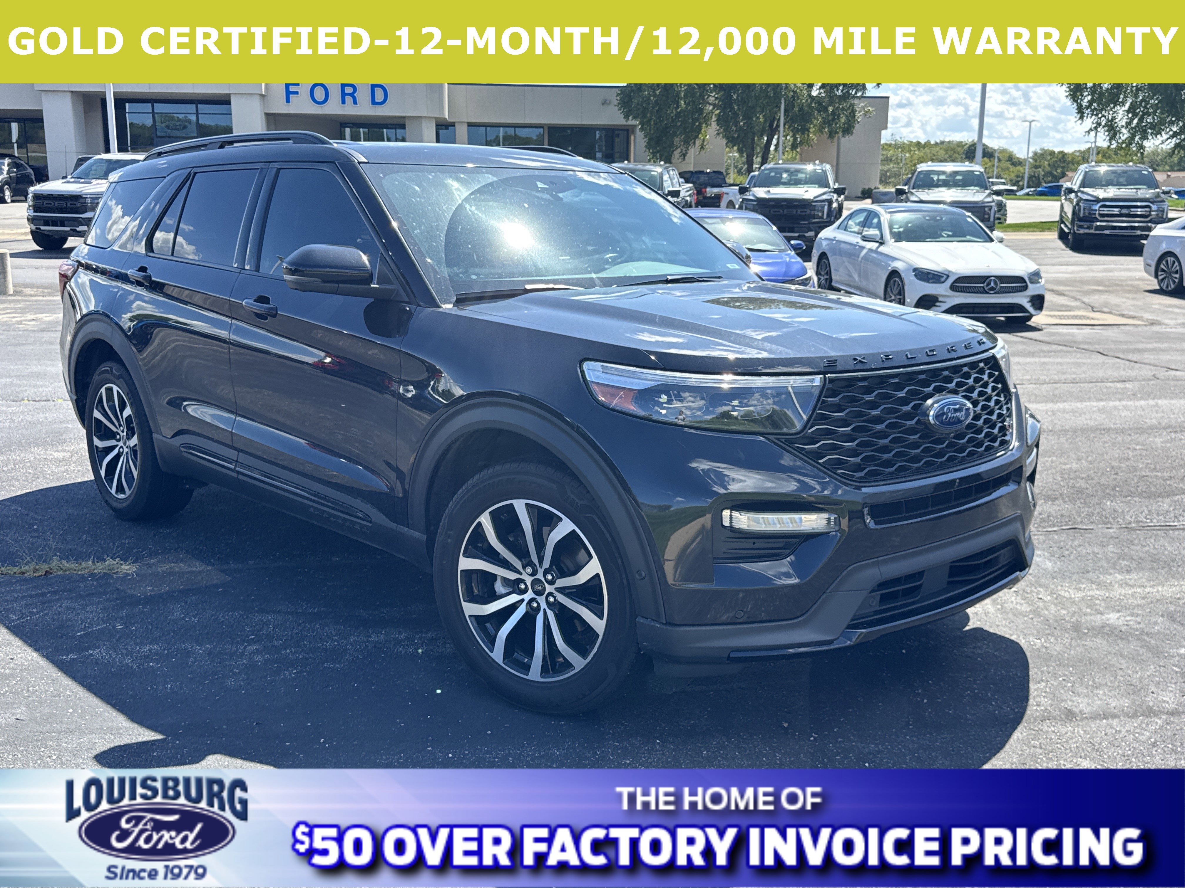 Certified 2020 Ford Explorer ST w/ Premium Technology Package image 1