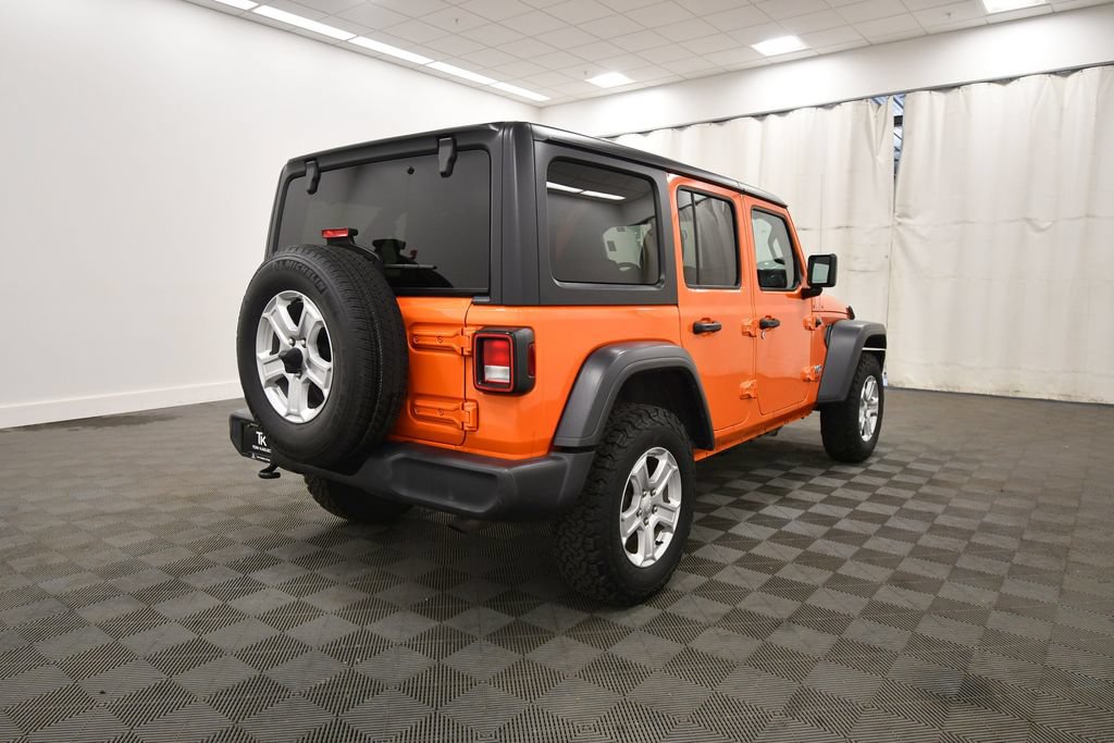 Used 2018 Jeep Wrangler Unlimited Sport S AWD/4WD image 8