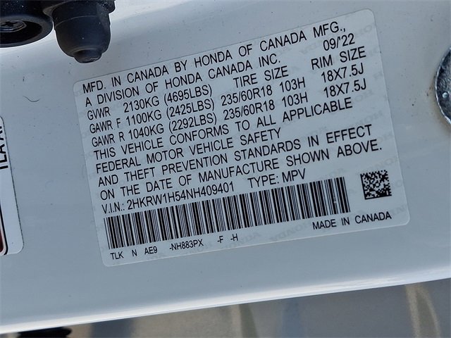 Used 2022 Honda CR-V EX image 27