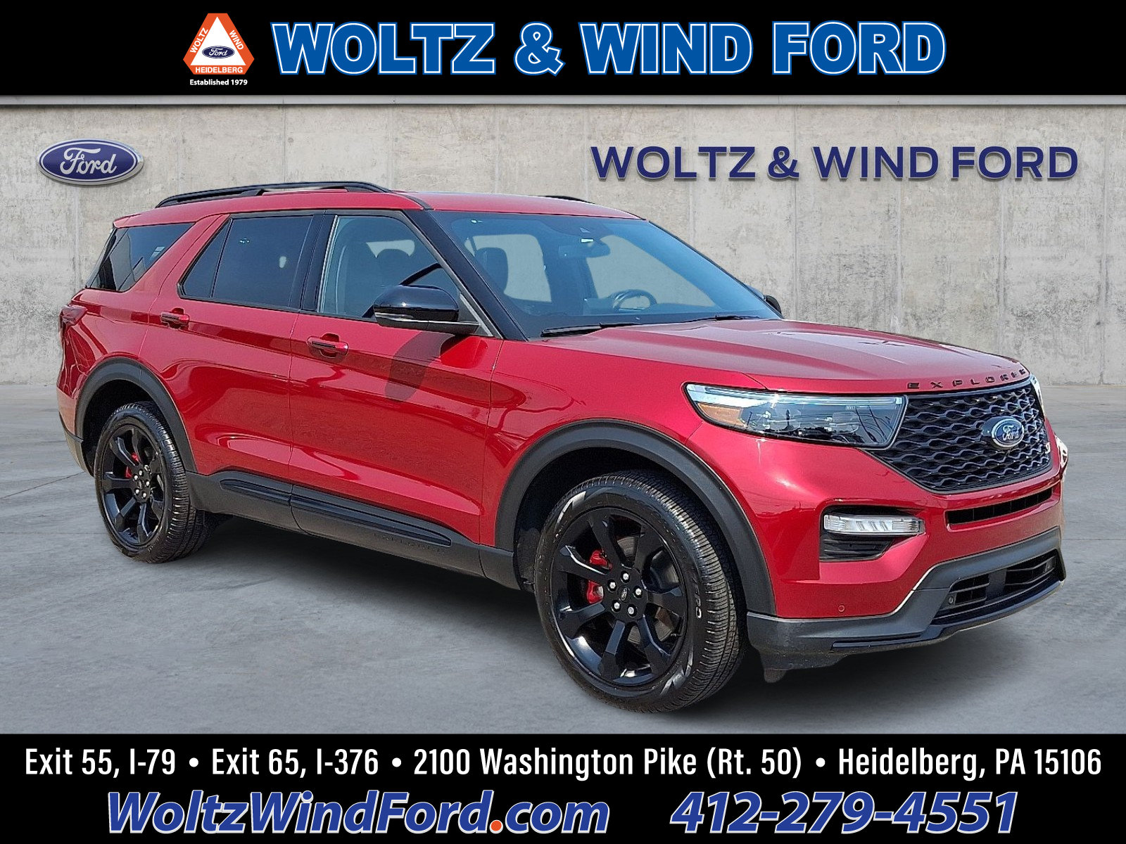 Certified 2024 Ford Explorer ST w/ Equipment Group 401A