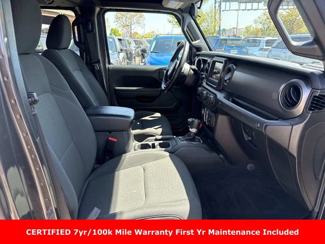 Certified 2022 Jeep Wrangler Unlimited Sport AWD/4WD image 12