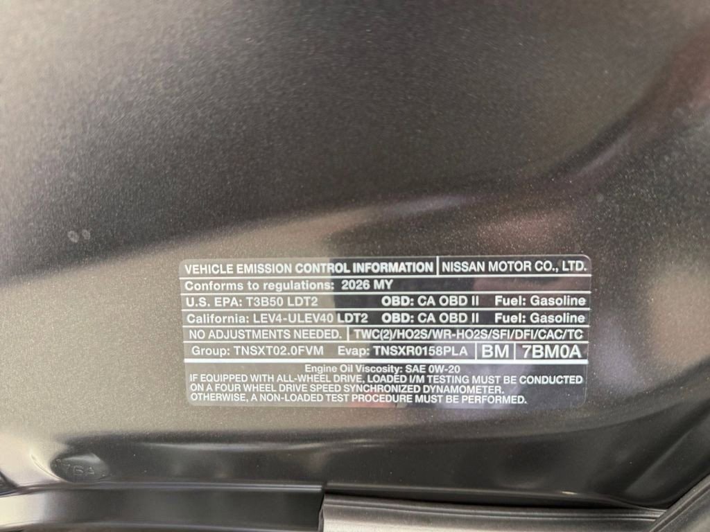 New 2026 Nissan Murano SL image 32