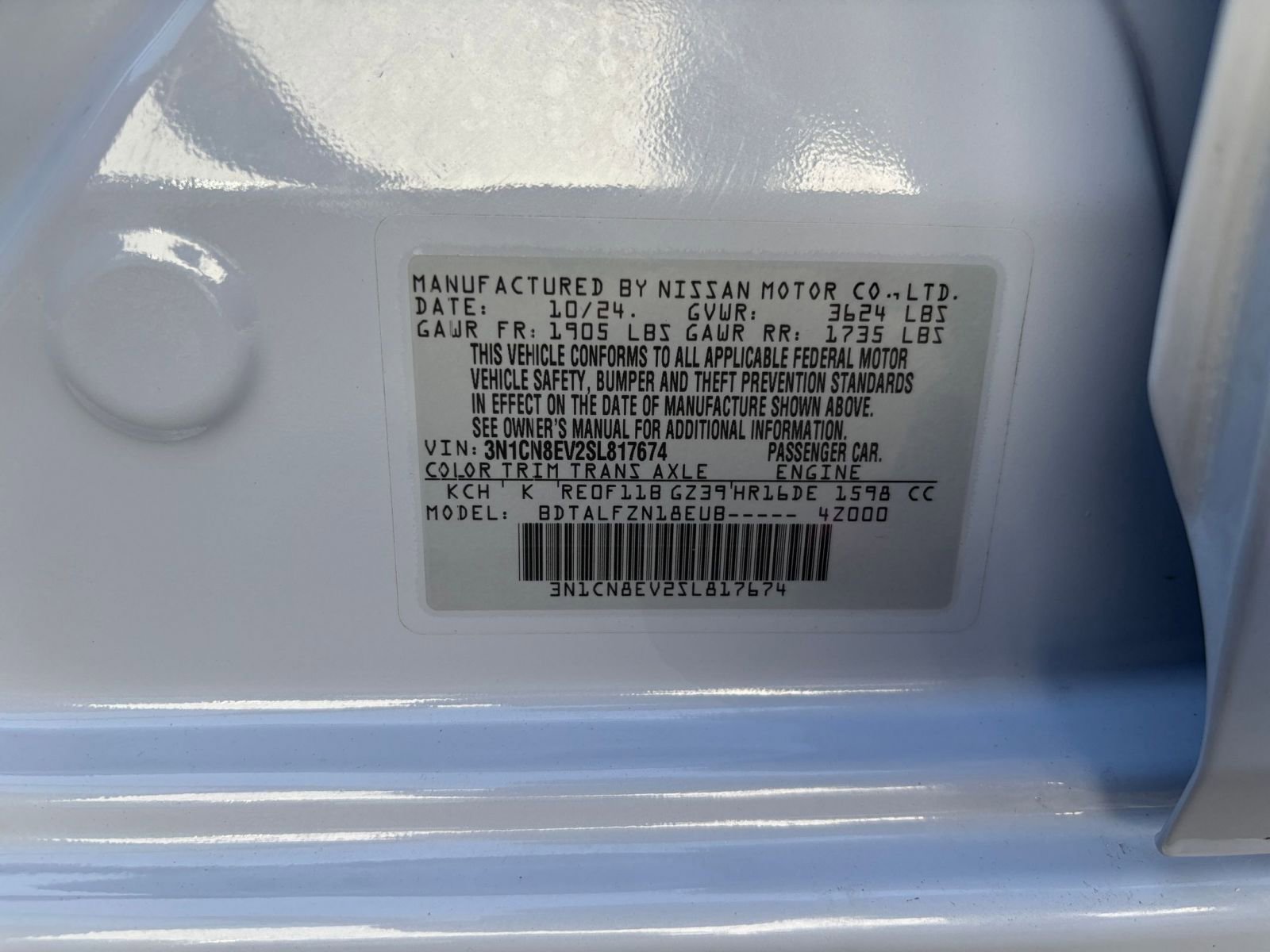 Used 2025 Nissan Versa SV image 27