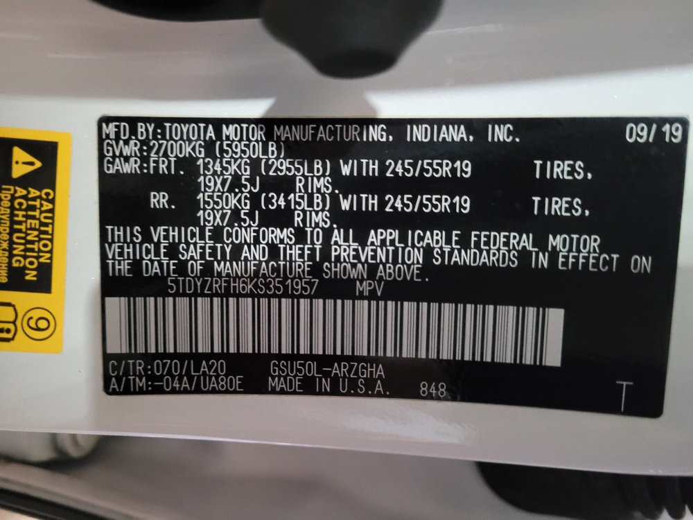 Used 2019 Toyota Highlander Limited image 33