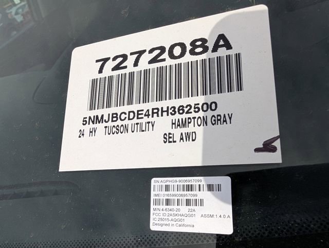 Used 2024 Hyundai Tucson SEL AWD/4WD image 36