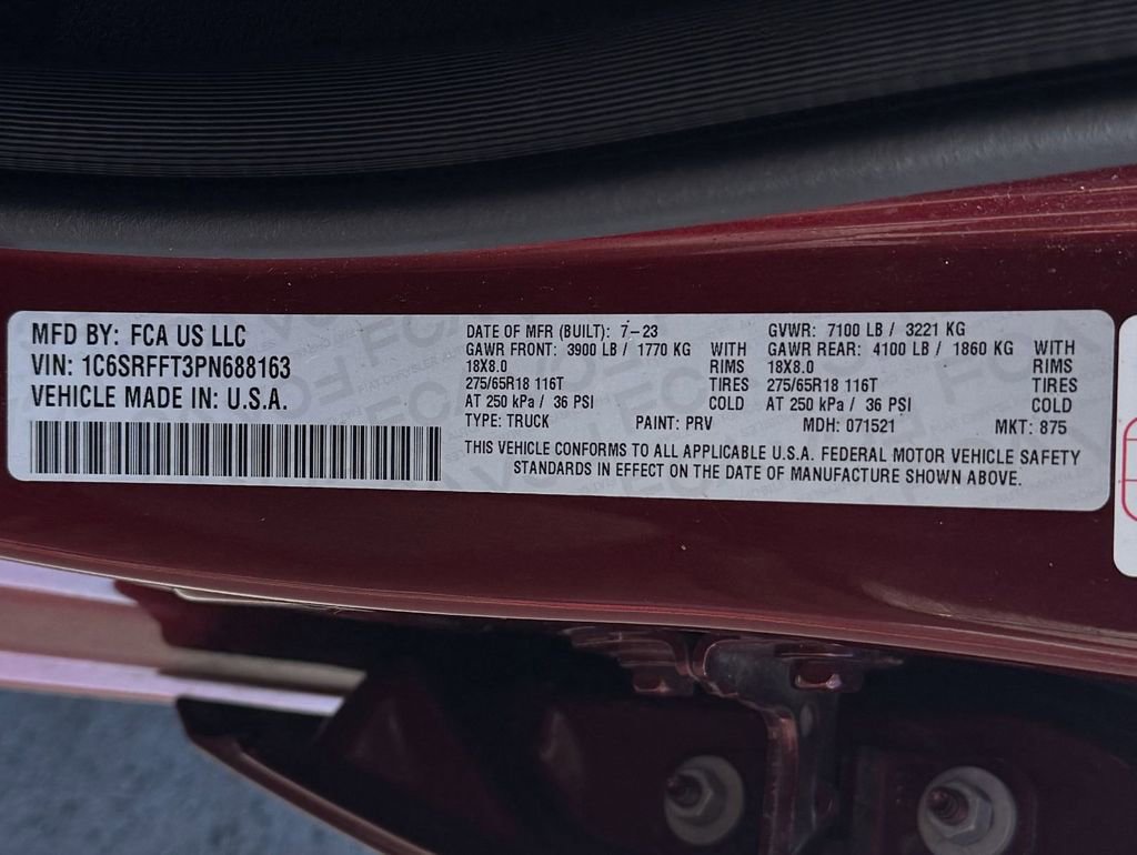 Used 2023 RAM 1500 Big Horn image 33