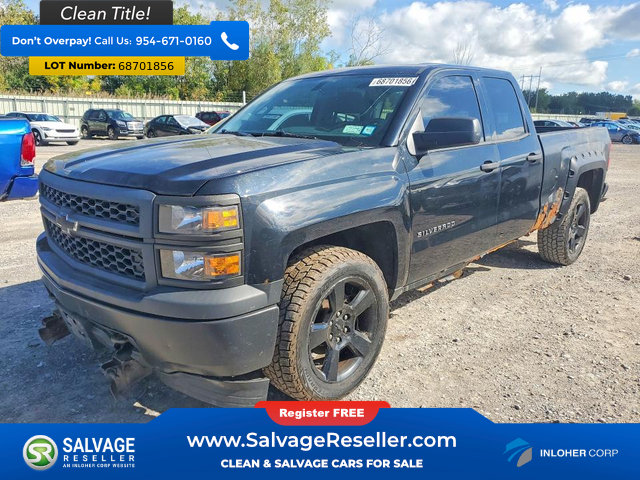 Used 2015 Chevrolet Silverado 1500 W/T w/ Black Out Edition