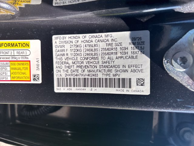 New 2027 Honda CR-V EX-L image 31