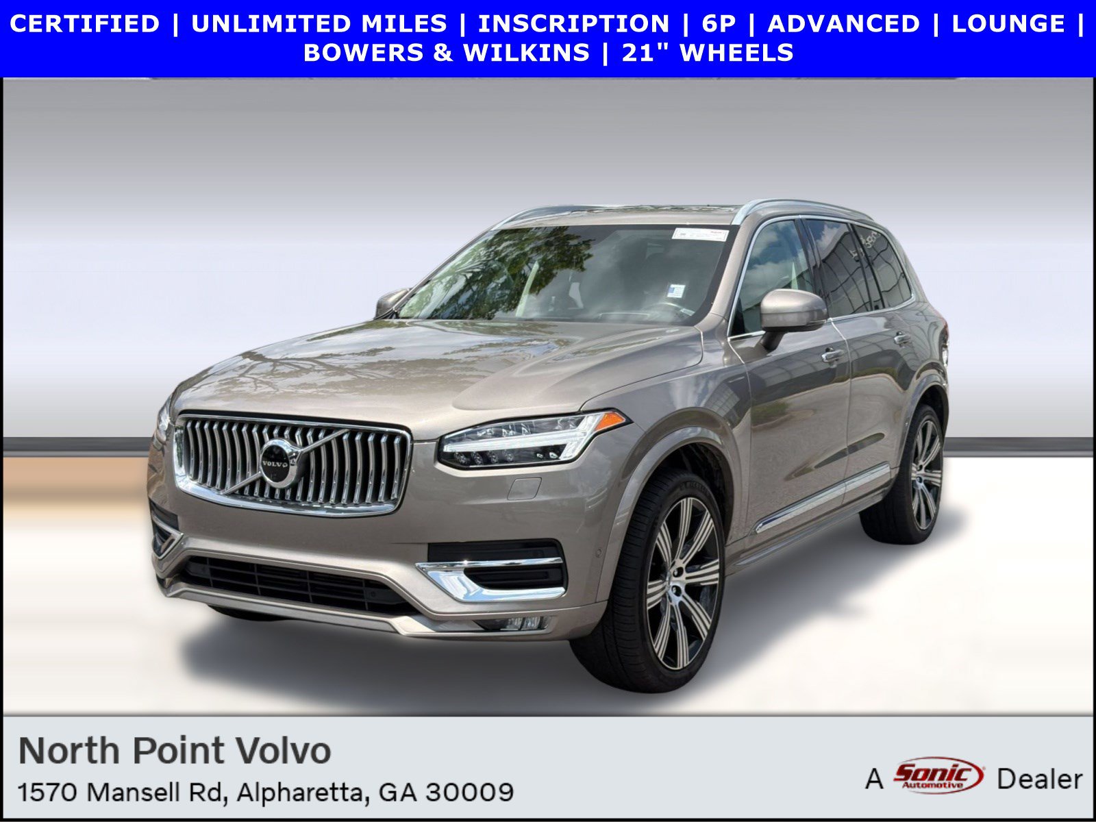 Certified 2022 Volvo XC90 T6 Inscription w/ Lounge Package