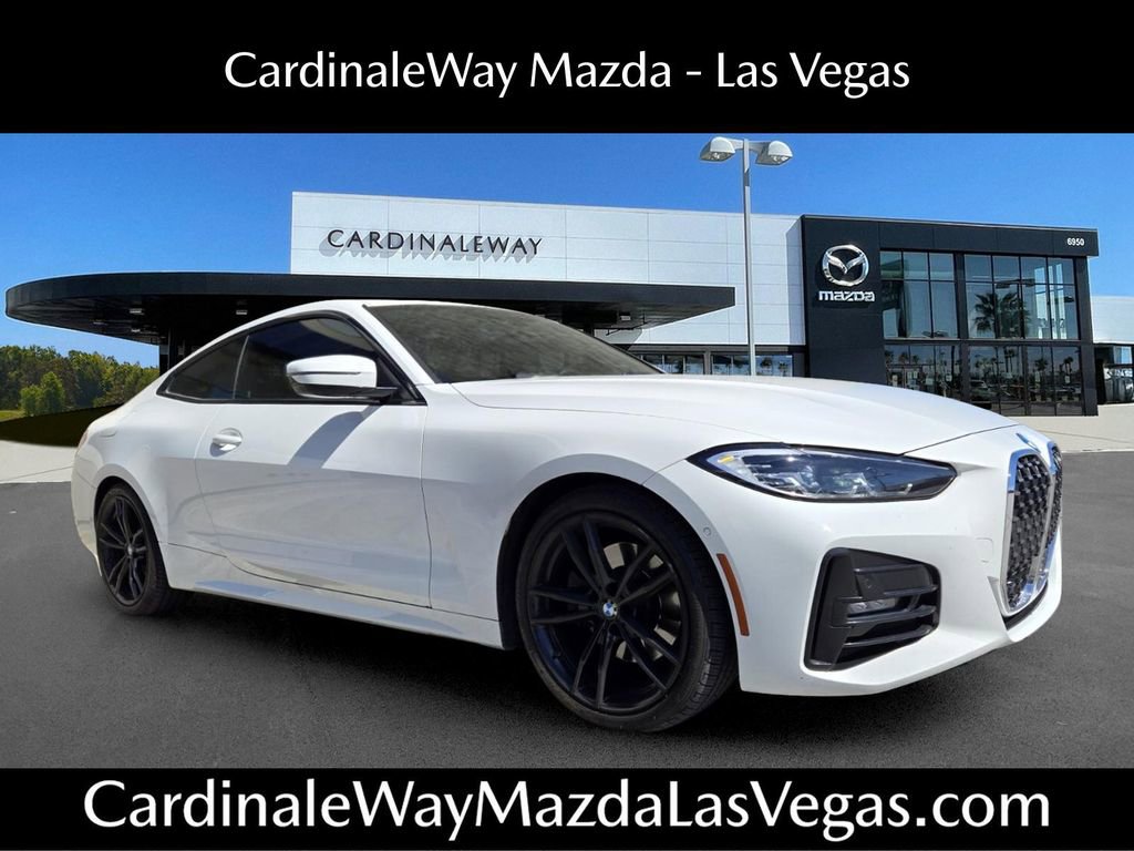 Used 2021 BMW 430i Coupe w/ M Sport Package RWD image 1