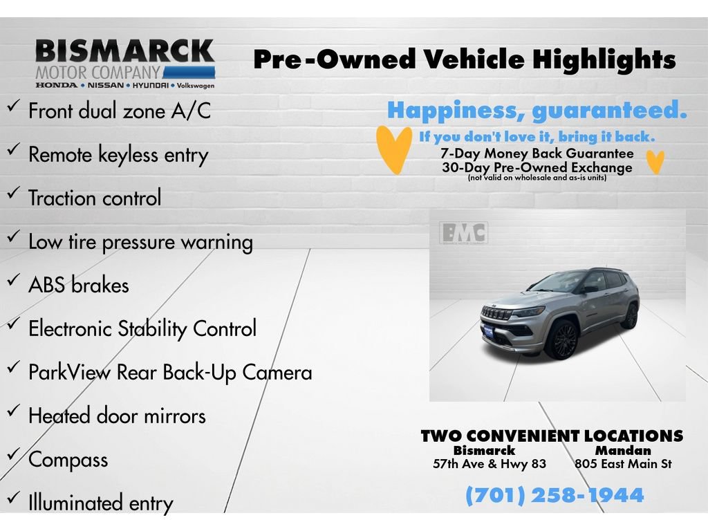 Used 2022 Jeep Compass High Altitude AWD/4WD image 5