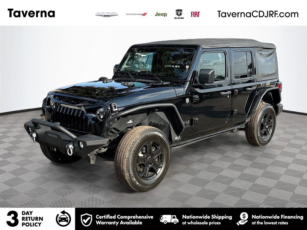 Used 2022 Jeep Wrangler Unlimited Sport AWD/4WD image 1