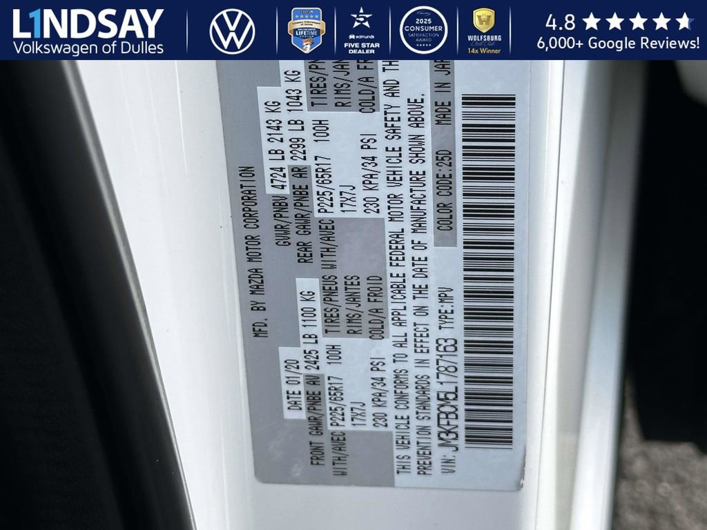 Used 2020 MAZDA CX-5 Touring image 25