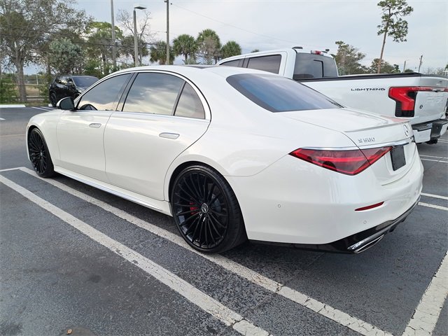 Used 2021 Mercedes-Benz S 580 4MATIC Sedan w/ AMG Line image 3