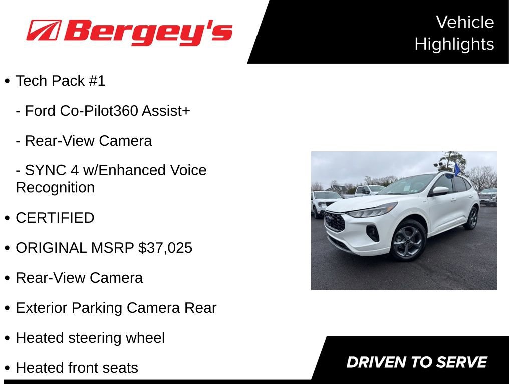 Certified 2024 Ford Escape ST-Line Select w/ Tech Pack #1 image 5