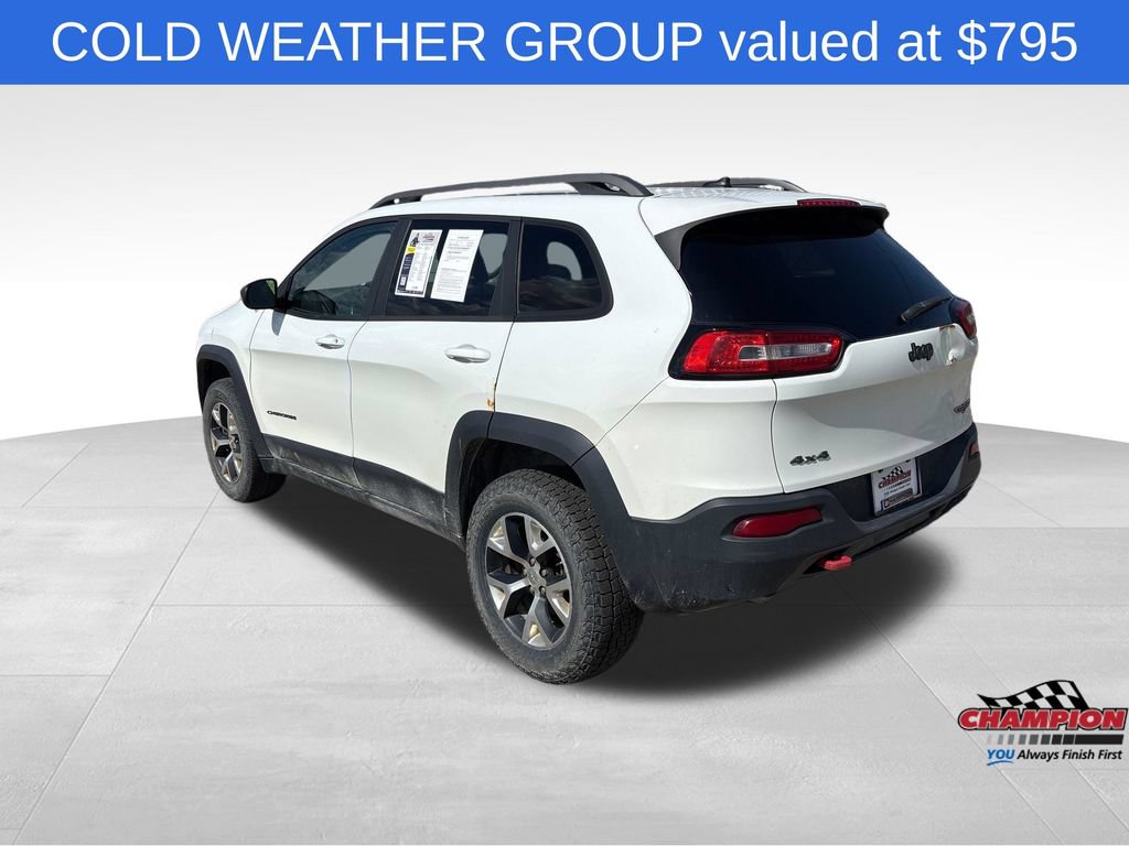 Used 2014 Jeep Cherokee Trailhawk w/ Cold Weather Group AWD/4WD image 3