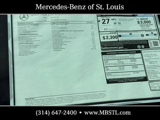 New 2026 Mercedes-Benz GLB 250 4MATIC image 7
