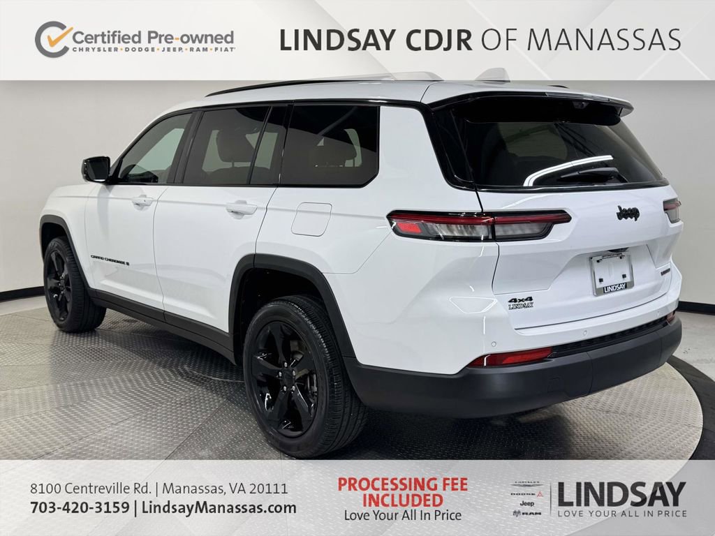 Certified 2025 Jeep Grand Cherokee L Limited w/ Luxury Tech Group II AWD/4WD image 7