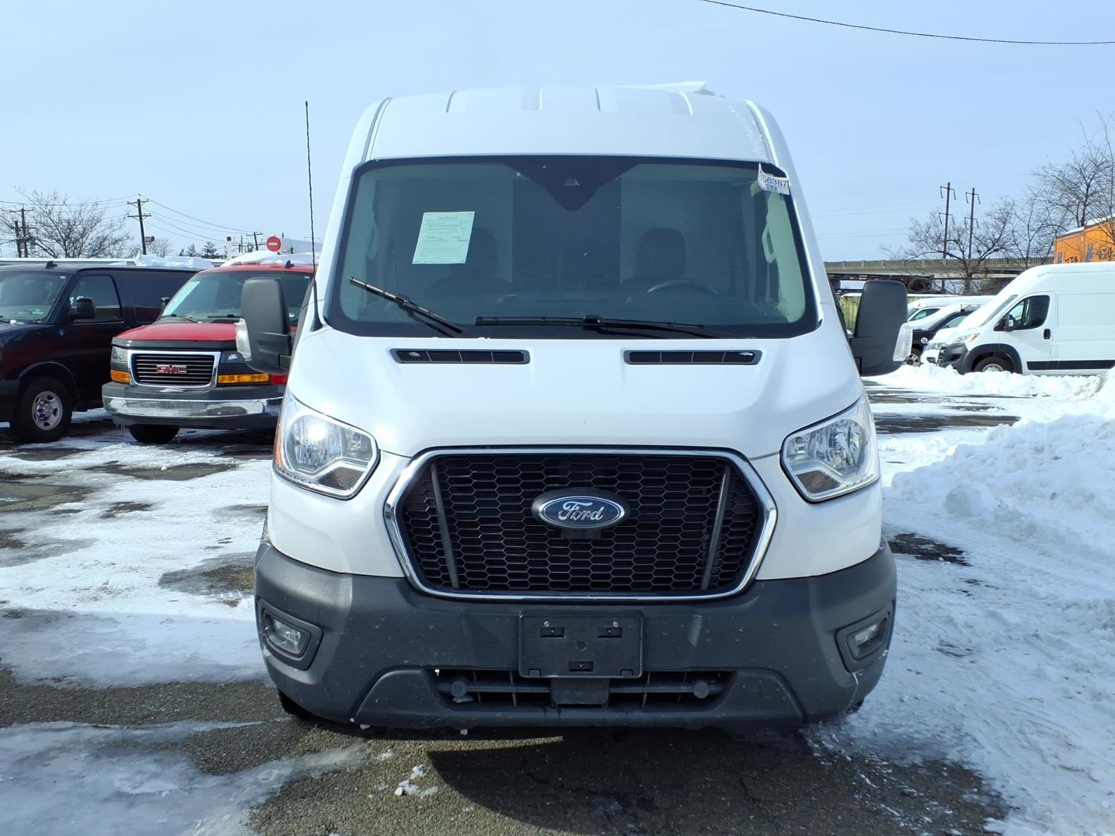 Used 2022 Ford Transit 250 Medium Roof AWD w/ Interior Upgrade Package image 2