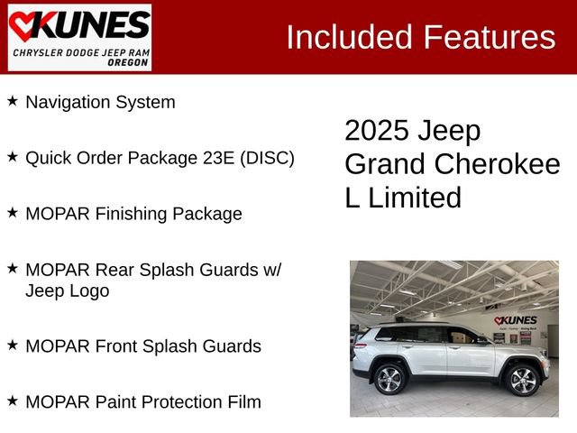 New 2025 Jeep Grand Cherokee L Limited image 2