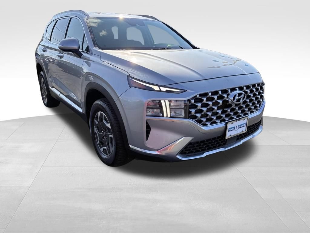 Used 2023 Hyundai Santa Fe Blue AWD/4WD image 1