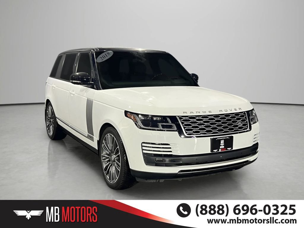Used 2018 Land Rover Range Rover Long Wheelbase Supercharged AWD/4WD image 3