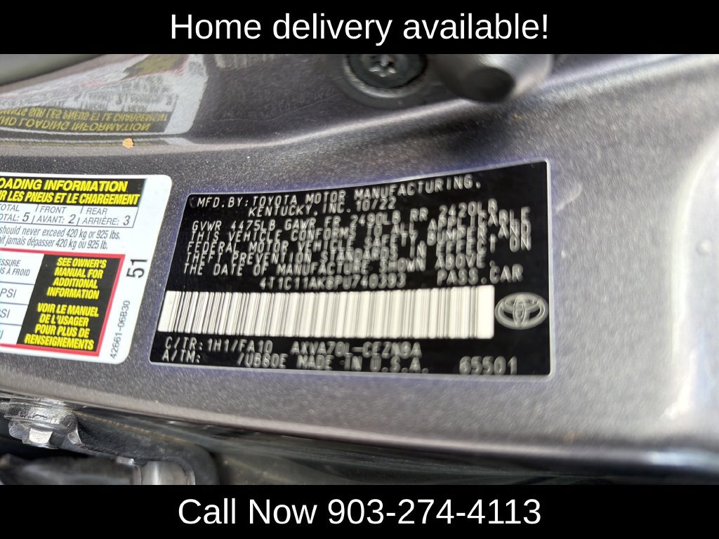 Used 2023 Toyota Camry LE FWD image 4