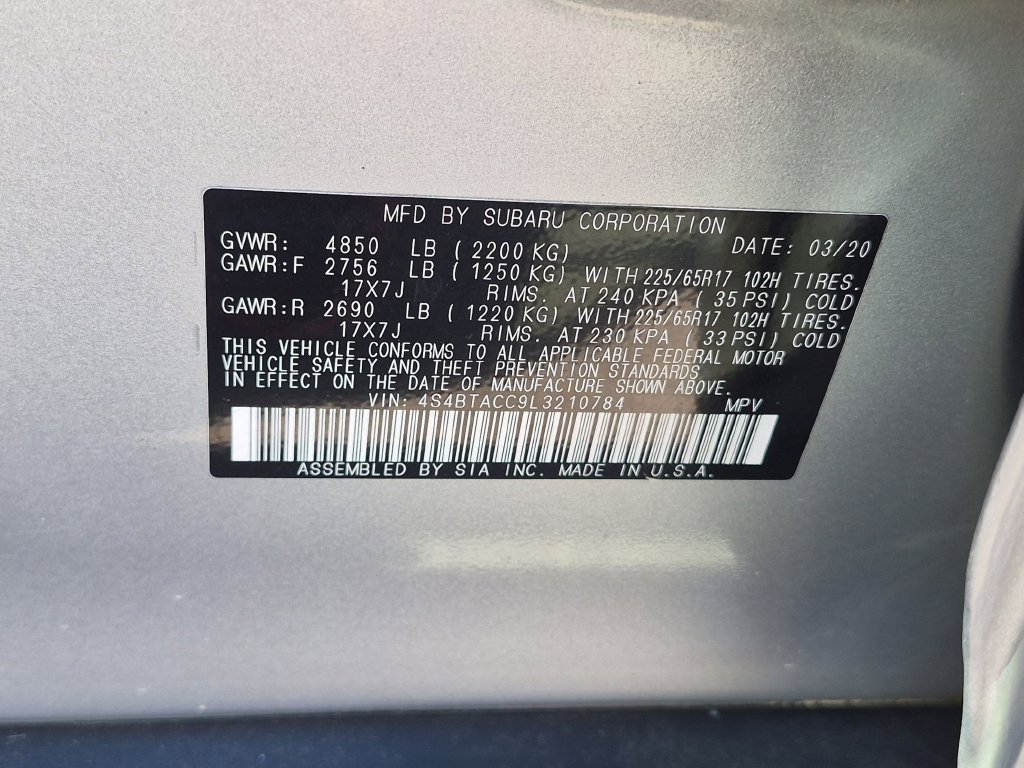 Used 2020 Subaru Outback Premium AWD/4WD image 37