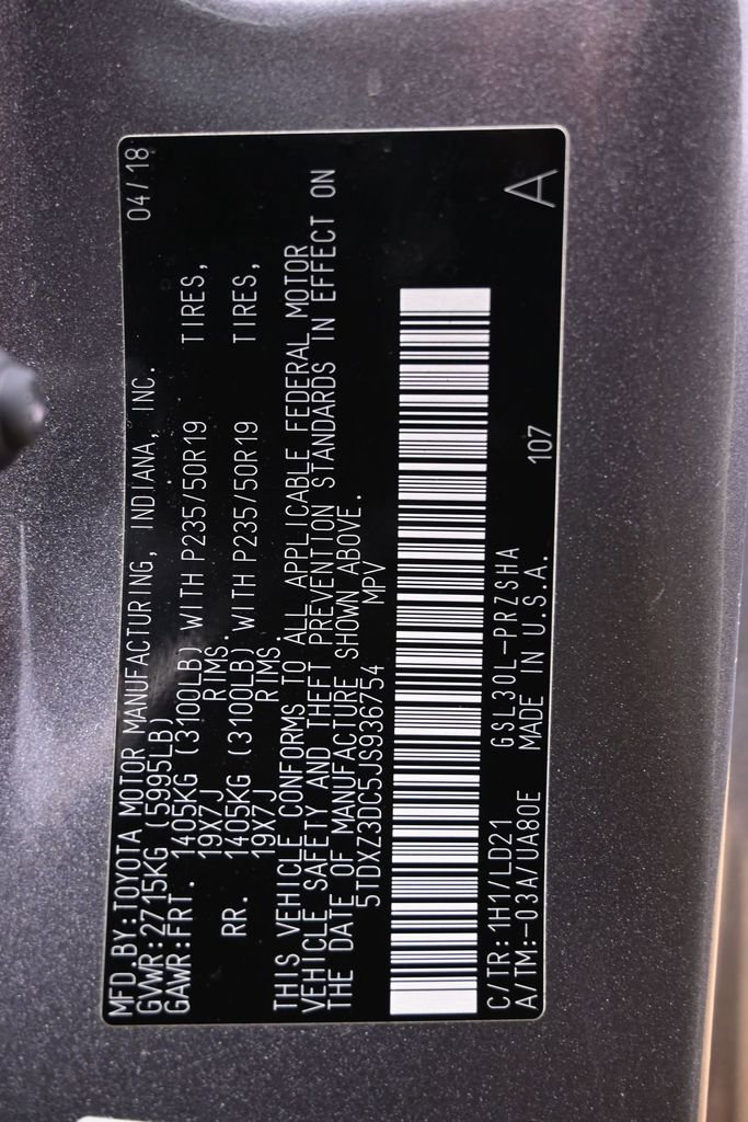 Used 2018 Toyota Sienna SE FWD image 40