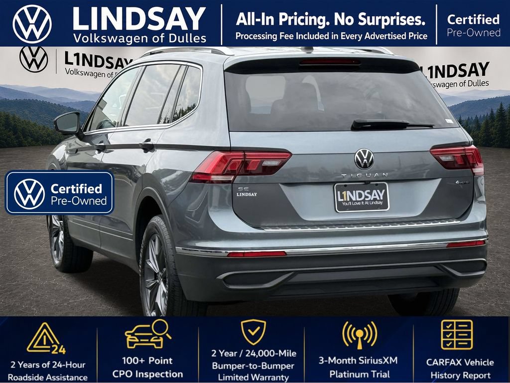 Certified 2022 Volkswagen Tiguan SE AWD/4WD image 5