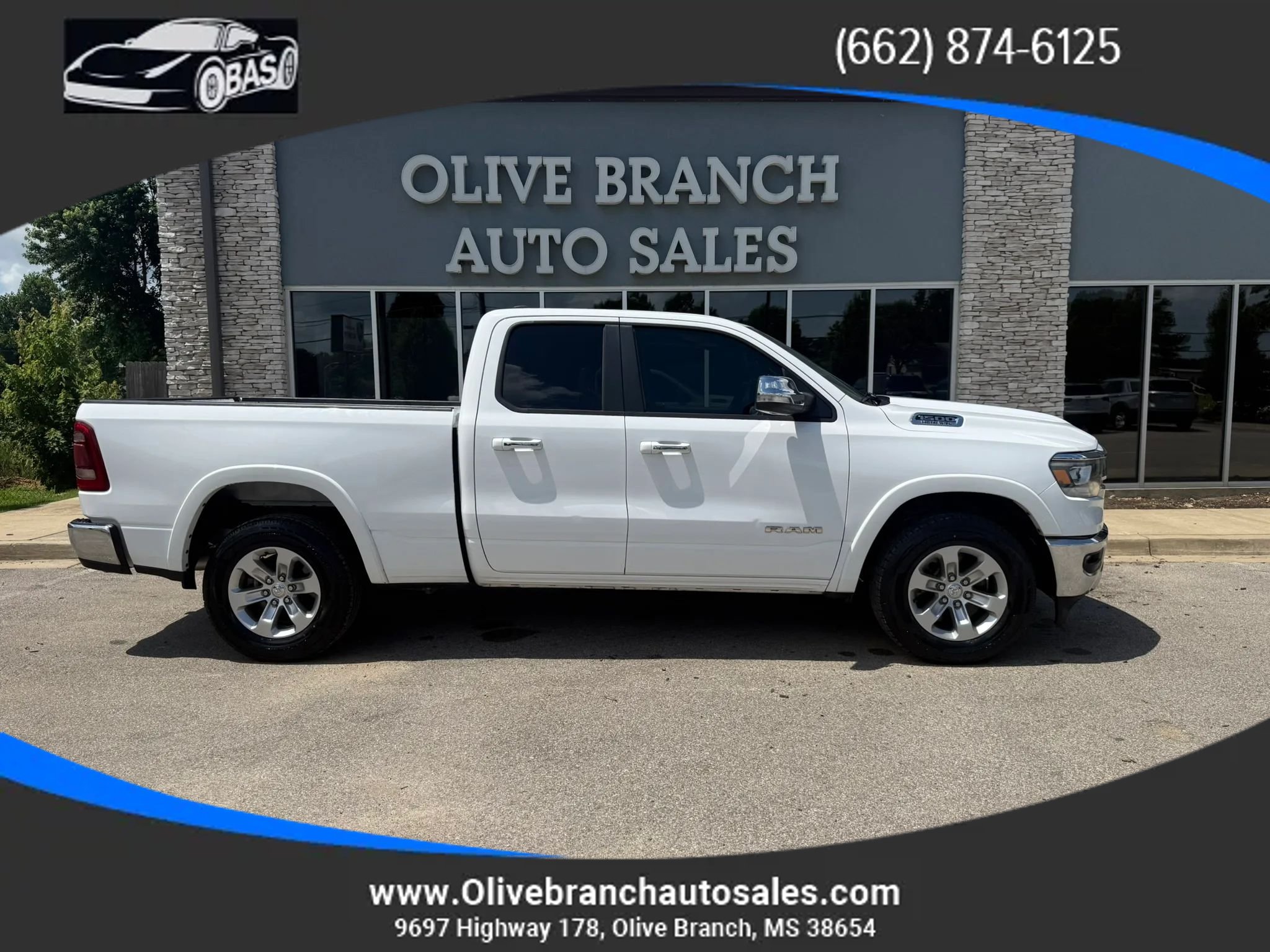 Used 2021 RAM 1500 Laramie RWD image 1