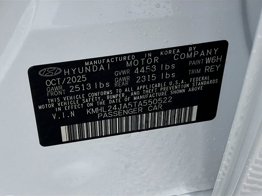 New 2026 Hyundai Sonata SE image 25