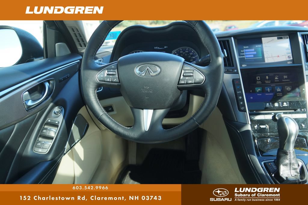 Used 2017 INFINITI Q50 3.0t Premium w/ 3.0T Premium Plus Package AWD/4WD image 4