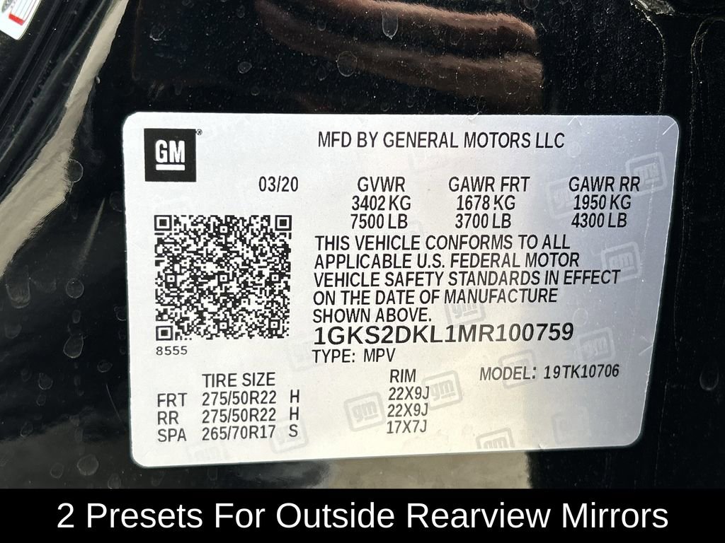 Used 2021 GMC Yukon Denali w/ Denali Premium Package image 39