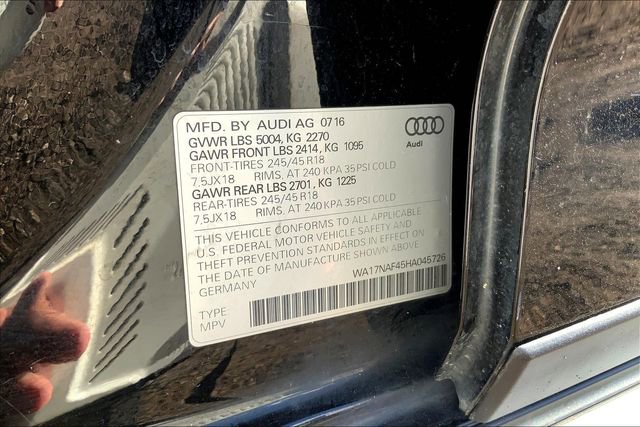 Used 2017 Audi A4 2.0T allroad Premium image 34