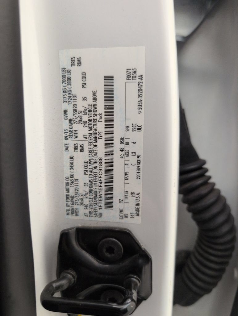 Used 2015 Ford F150 Lariat AWD/4WD image 41