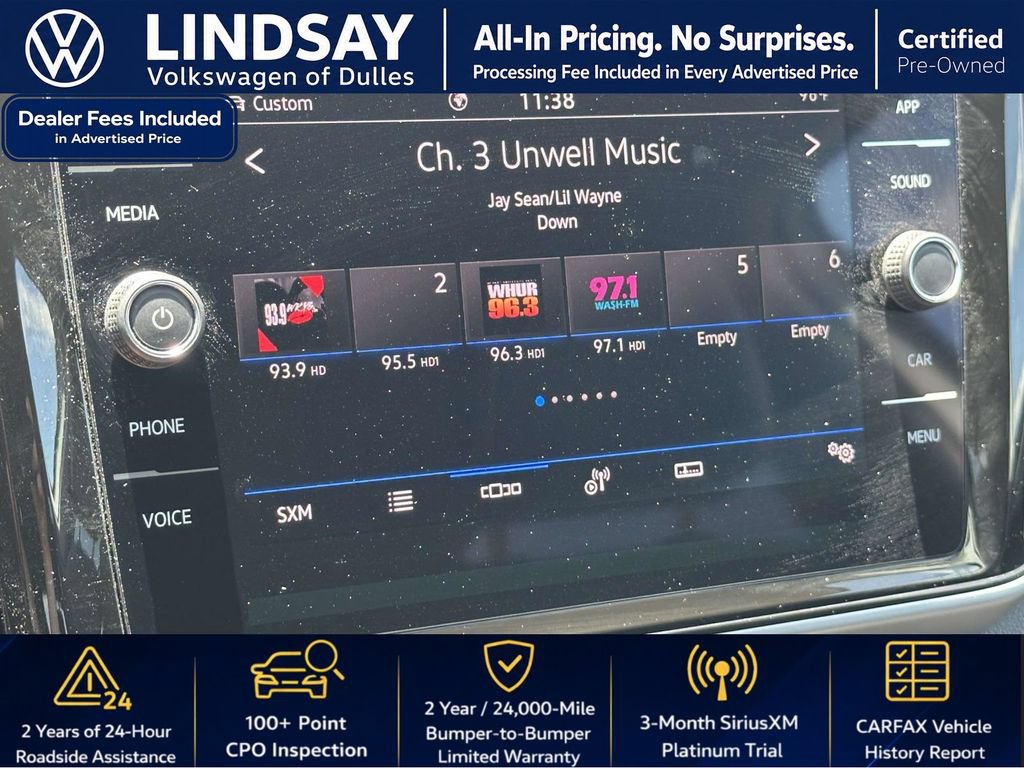 Certified 2023 Volkswagen Atlas SE AWD/4WD image 19