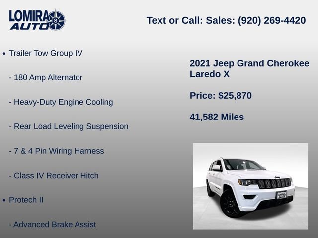 Used 2021 Jeep Grand Cherokee Altitude AWD/4WD image 8