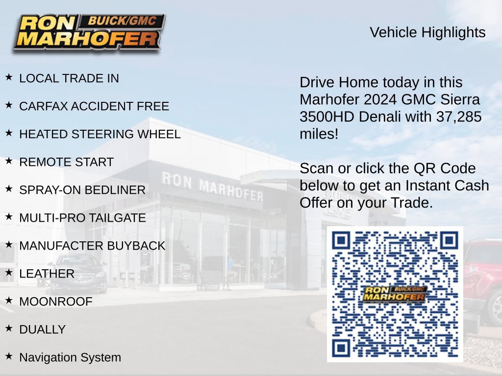 Used 2024 GMC Sierra 3500 Denali w/ Denali Reserve Package AWD/4WD image 15