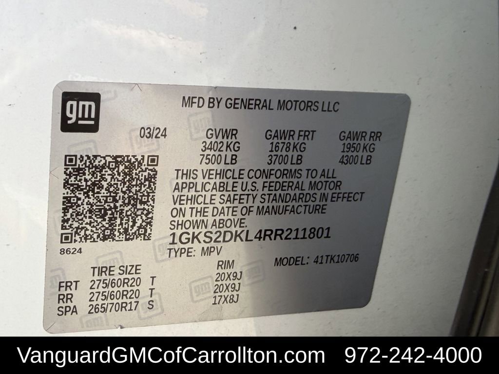 Used 2024 GMC Yukon Denali AWD/4WD image 39