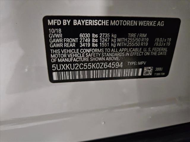 Used 2019 BMW X6 xDrive35i w/ Premium Package AWD/4WD image 25